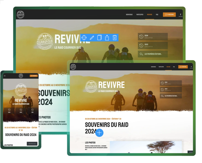 Sites 100% responsive